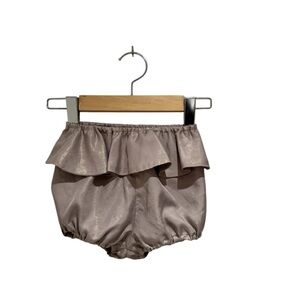 MOTORETA Metallic Kids Ruffled Shorts - 24M *flex/generous fit